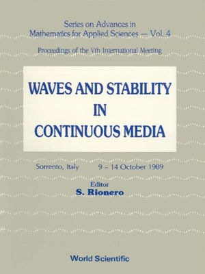 cover image of Waves and Stability In Continuous Media--Proceedings of the Vth International Meeting